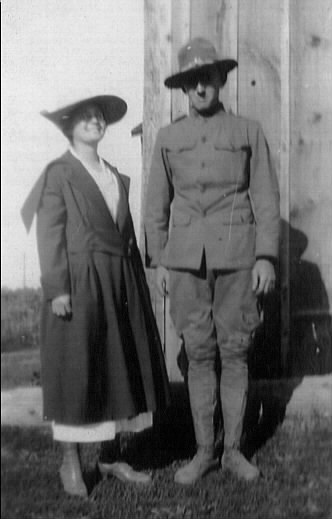 Alvera (Grobbel) Ruhlman and Clem Grobbel (1919)